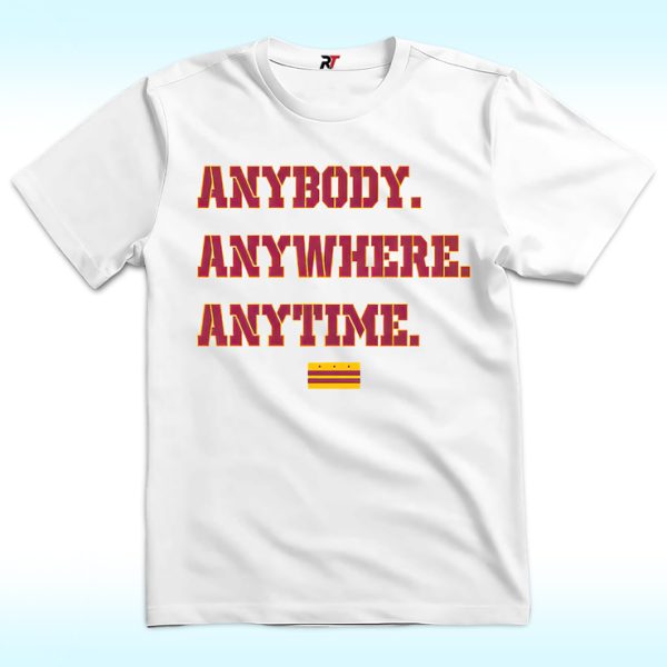 Kansas City Anybody Anywhere Anytime Shirt