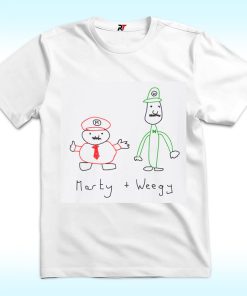 Marty Weegy Shirt, Parody Meme