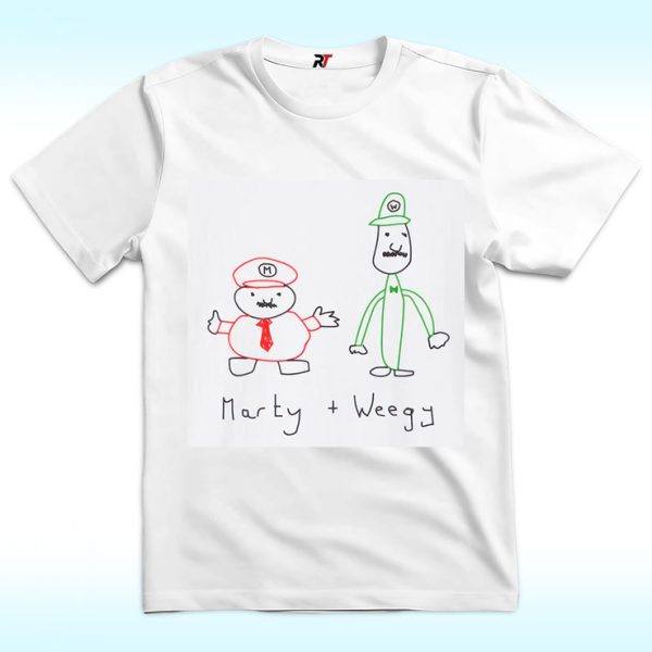 Marty Weegy Shirt, Parody Meme