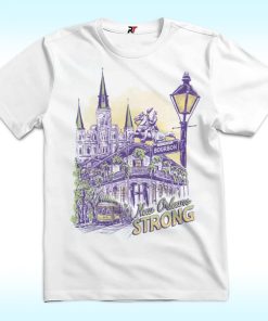 New Orleans Strong Charity Bourbon Shirt