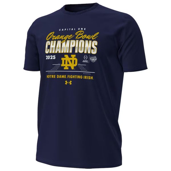 Notre Dame College Football Playoff 2025 Orange Bowl Champions Shirt