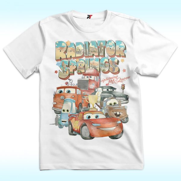 Radiator Springs Cars Lightning McQueen Shirt