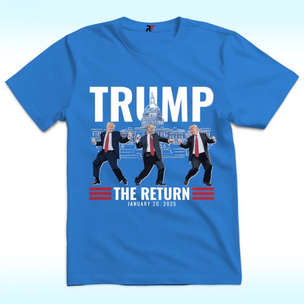 Trump Victory Dance Inauguration The Return Jan 20 2025 Shirt, 45 47 President