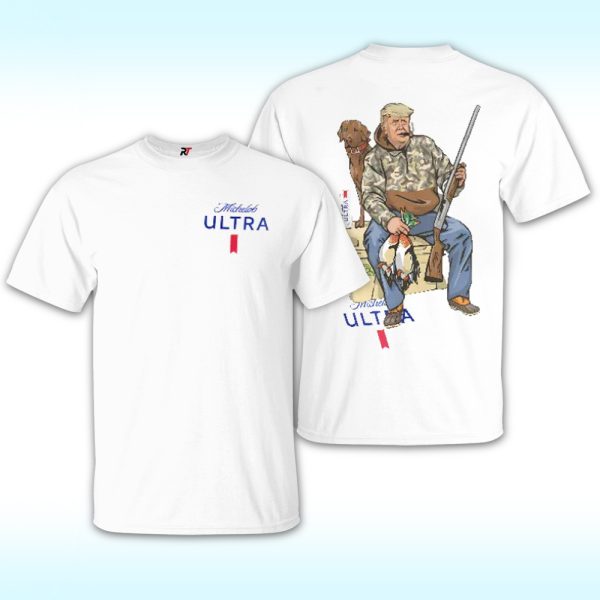 Trump Hunter With Michelob Ultra Beer T Shirt