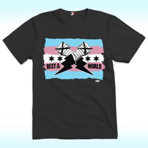 AEW CM Punk Best In The World Trans Pride Shirt