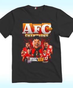 AFC Champs Super Bowl LIX Shirt, Kansas City Chiefs