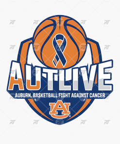 Autlive Auburn Basketball Fight Against Cancer Watermark