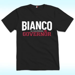 Chad Bianco for California Governor 2026 shirt