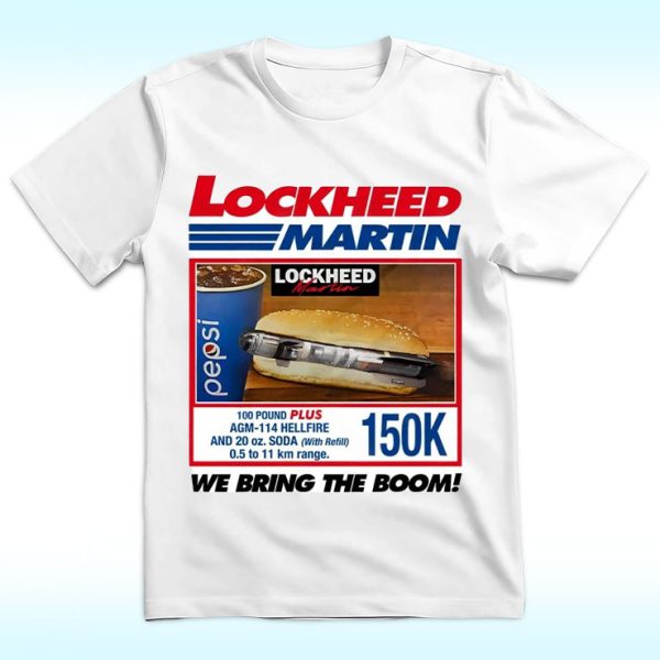 Costco Lockheed Martin We Bring The Boom Shirt