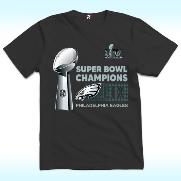 Philadelphia Eagles Superbowl Champions LII and LIX Shirt