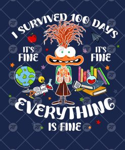 I Survived Days Its Fine I Am Fine Watermark