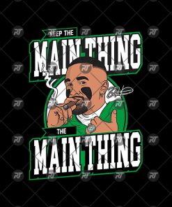 Jalen Hurts Keep The Main Thing The Main Thing Watermark