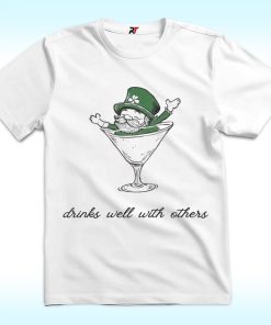 Leprechaun Martini Cocktail St Patrick's Day Shirt