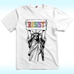 Statue of Liberty Resist Shirt, Anti Trump