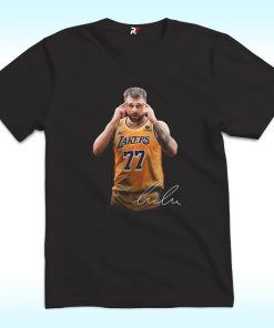 Luka Doncic Los Angeles Lakers Shirt With Signature