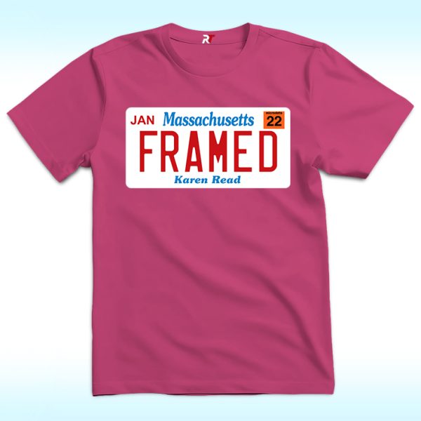 Massachusetts Framed Karen Read Shirt, Free Karen