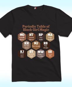 Periodic Table Of Black Girl Magic Shirt