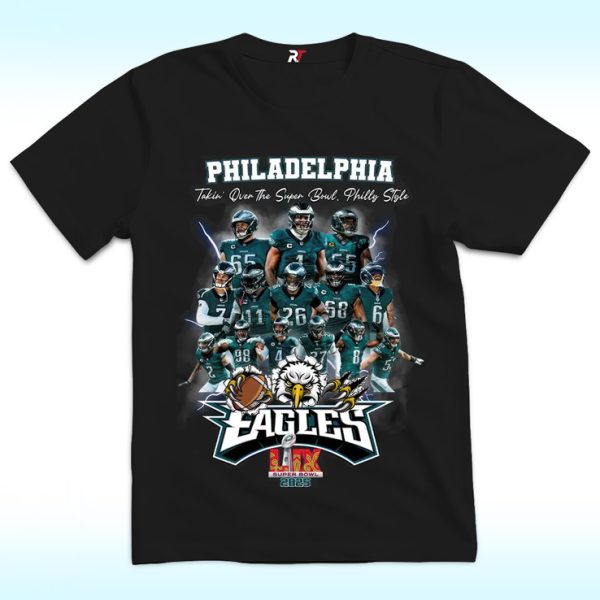 Philadelphia Eagles Super Bowl 2025 Champions Shirt