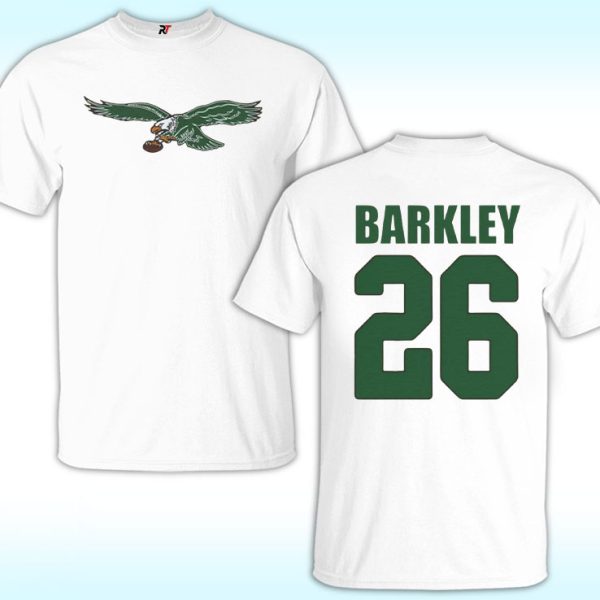 Saquon Barkley Eagles 26 Shirt