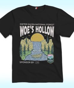 Severance Dieter Eagan National Forest WOE'S HOLLOW Shirt, sponsor by Lumon
