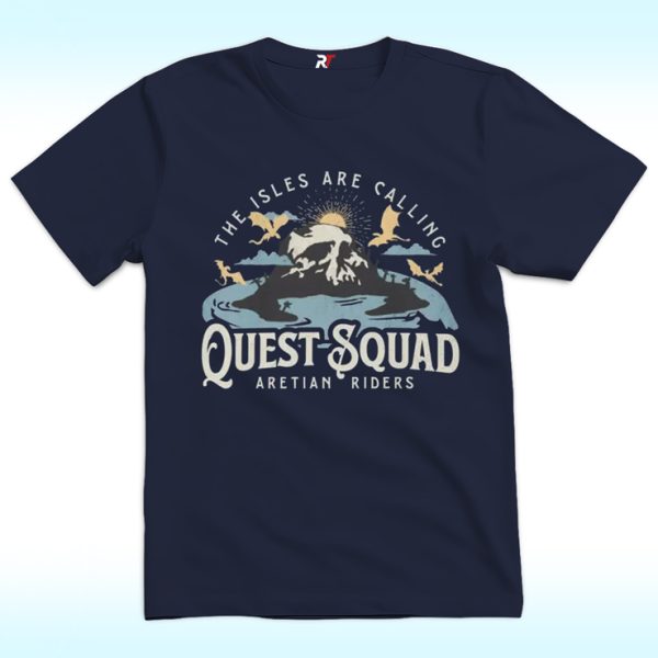 The Isles Are Calling Quest Squad Aretian Riders Shirt