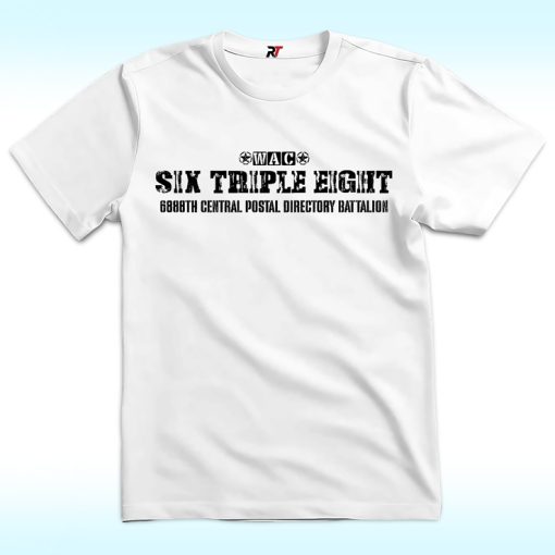 WAC 6888th Central Postal Directory Battalion Shirt, Six Triple Eight
