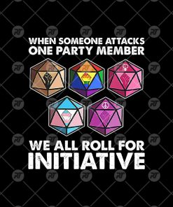 We All Roll For Initiative Watermark
