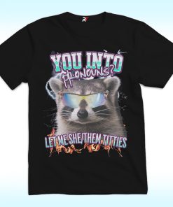 You Into Pronouns Shirt, Let Me She/Them Titles