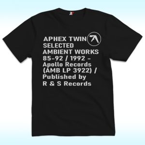 Aphex Twin Selected Ambient Works 85-92 Shirt, Apollo Records