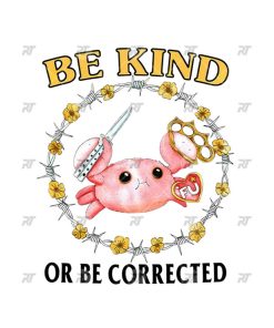Be Kind Or Be Corrected Shirt