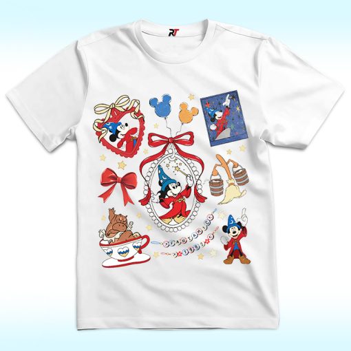 Beads Coquette Bow Disney Fantasia Movie Shirt