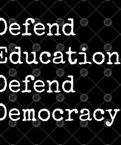 Defend Education And Democracy Watermark