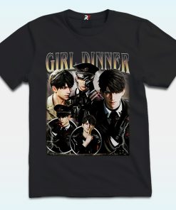 Girl Dinner Caleb Love and Deepspace Shirt