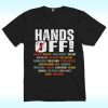 Hands Off Protest Shirt, Save Public Lands Medicare Social Security