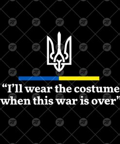 I Will Wear A Costume When War Is Over Watermark