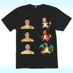 Lakers Charmander Evolution Meme Shirt