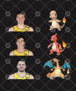 Lakers Charmander Evolution Meme Watermark
