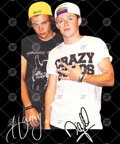 Nostalgic Niall And Harry Frat Boy Watermark