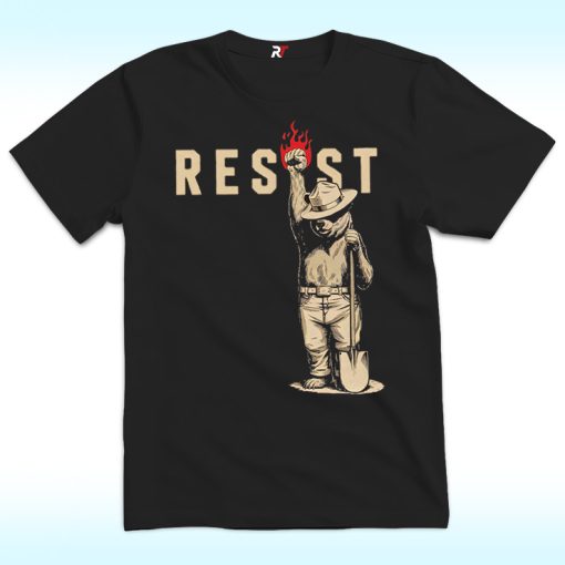 Smokey Bear Resist T Shirt