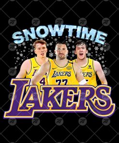 Snowtime Lakers Funny Showtime Lakers Watermark