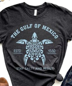 The Gulf Of Mexico Estd 1550 Stay Salty And Resist Shirt