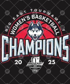 UConn Women’s Basketball Big East Tournament Champions 2025 Shirt