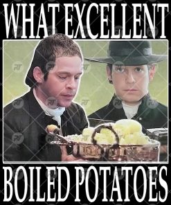 What Excellent Boiled Potatoes Meme Watermark