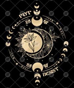 Anti Fascist Fdt Celestial Moon Political Watermark
