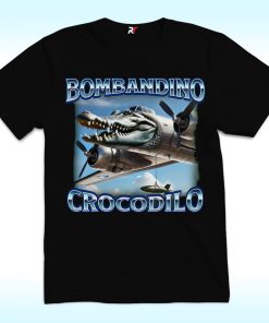 Bombardino Crocodilo Meme Shirt, Funny Brain Rot