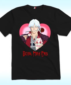 Dante Devil May Cry Shirt With Rose