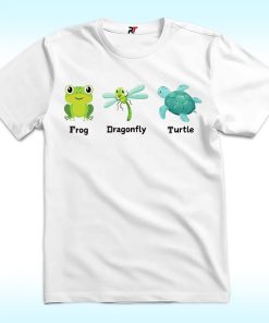 Frog, Dragonfly, Turtle Shirt, FDT, Anti Trump