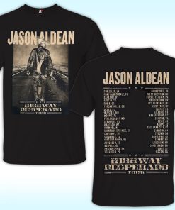 Jason Aldean Highway Desperado Tour Shirt