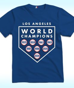 Los Angeles Dodgers World Champions 8X Shirt