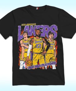 2025 NBA Playoffs Lakers Trio Shirt